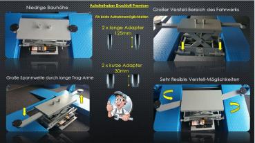 Achsfreiheber – Modell Druckluft Premium