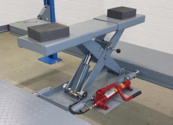 Achsfreiheber – Modell Handpumpe schmal
